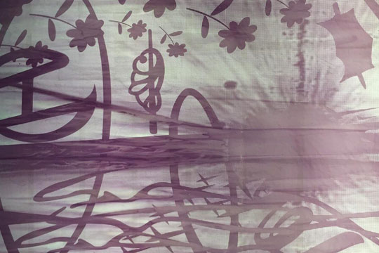 "El estampado como extensi&oacute;n de la pr&aacute;ctica art&iacute;stica", taller impartido por Ibai Labeaga y Guillermo Orjales