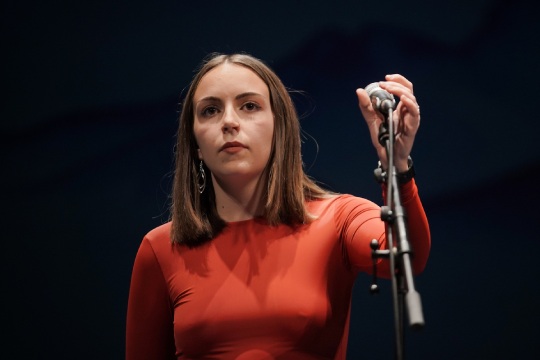 Bertso jaialdia: Aroa Arrizubieta, Andoni Ega&ntilde;a, Nerea Elustondo, Maialen Lujanbio, Jon Mendiluze, Andoni Rekondo Izagirre