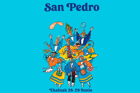 Programa Fiestas San Pedro 2025 en Sopela