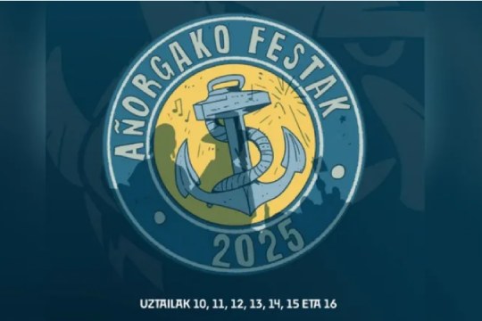 Programa Fiestas de A&ntilde;orga 2025 en Donostia/San Sebasti&aacute;n