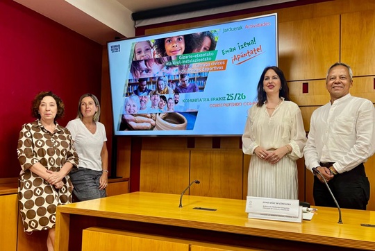 Cursos y actividades en los centros c&iacute;vicos de Vitoria-Gasteiz 2025-2026