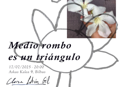 "Medio rombo es un tri&aacute;ngulo" (Clara Let&oacute;n Gil)