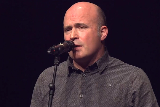 Fiestas del barrio Lastur 2025 en Deba: Bertso saioa: Sebastian Lizaso, Aitor Mendiluze