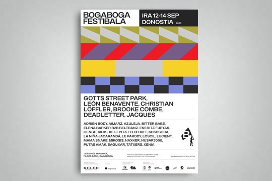 Programa Boga Boga Festibala 2025 (Donostia / 12-14 septiembre )