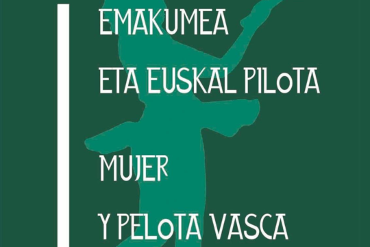 "Mujer y pelota vasca"
