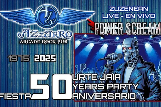 Azzurru Arcade Rock Pub: POWER SCREAM