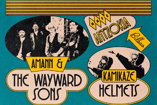AMANN & THE WAYWARD SONS + KAMIKAZE HELMETS