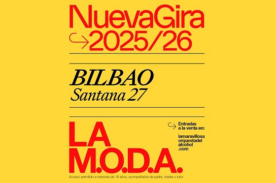 La M.O.D.A. (Bilbao - 13, 14 y 15 de noviembre)