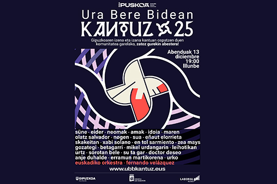 Ura bere bidean 2025: "Kantuz" (Donostia - 13 diciembre)