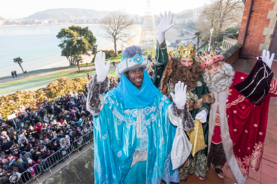 Programa Cabalgata Reyes Magos 2025-2026 en Donostia / San Sebastián: Recorrido y recepción Programa Cabalgata Reyes Magos 2025-2026 en Donostia / San Sebastián: Recorrido y recepción