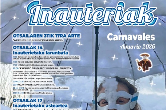 Programa Carnavales de Amurrio 2026 Programa Carnavales de Amurrio 2026