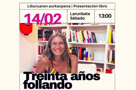Presentación de libro: "Treinta años follando" (María Llopis) Presentación de libro: "Treinta años follando" (María Llopis)