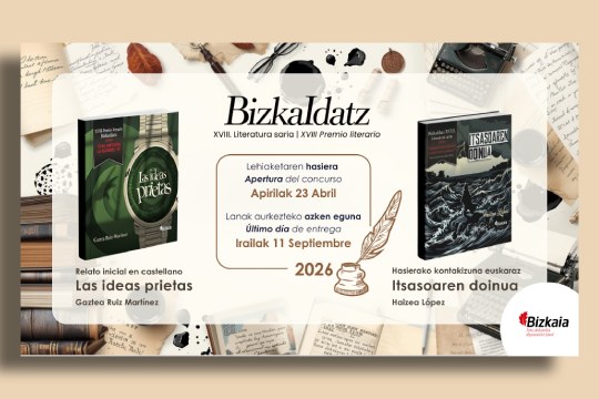 XVIII Premio literario BizkaIdatz
