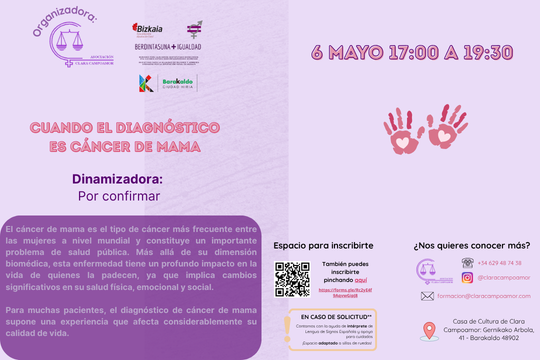 "Cuando el diagn&oacute;stico es c&aacute;ncer de mama"