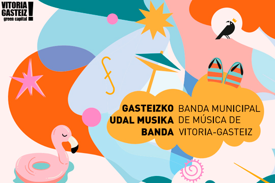 Ciclo "M&uacute;sica al aire libre" 2026 de la Banda Municipal de M&uacute;sica de Vitoria-Gasteiz