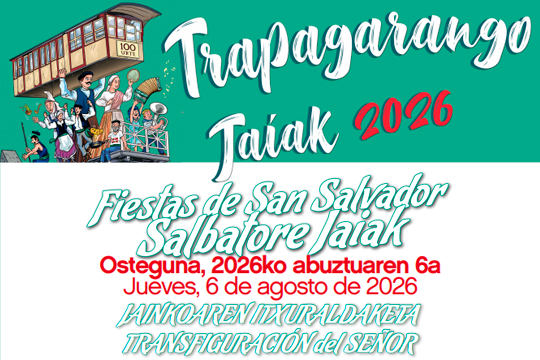 Programa Fiestas de San Salvador 2026 (Trapagaran)