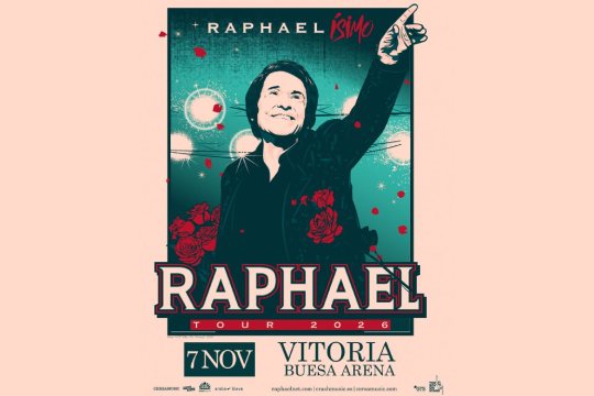 Entradas RAPHAEL (7 de noviembre - Buesa Arena)