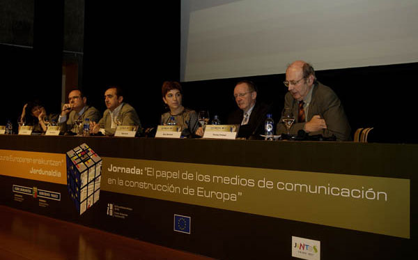 Griselda Pastor, Jaume Duch, Daniel Innerarity, Maite Artola, Claus S&oslash;rensen y Thomas Ferenczi