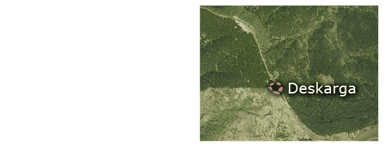 Deskargako mairubaratzak - Kokalekua