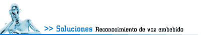 Logo. Reconocimiento de voz embebido