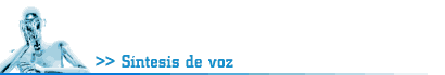 Logo. Sintesis de Voz