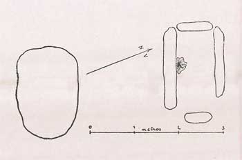 Barandiarango J. M ek egindako planoa: Baiarrate trikuharria.