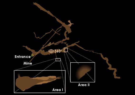 Map of the cave