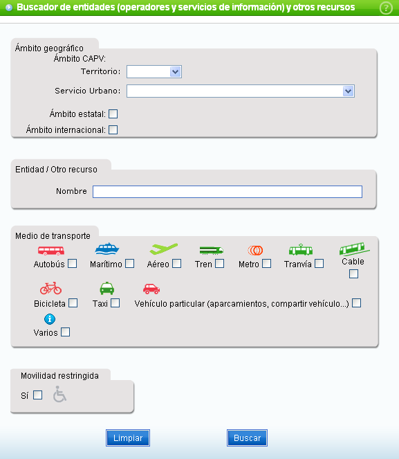 Buscador de entidades - Captura