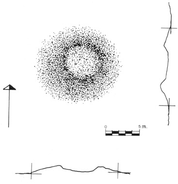 Sch�ma du tumulus d'Asuntzeta E