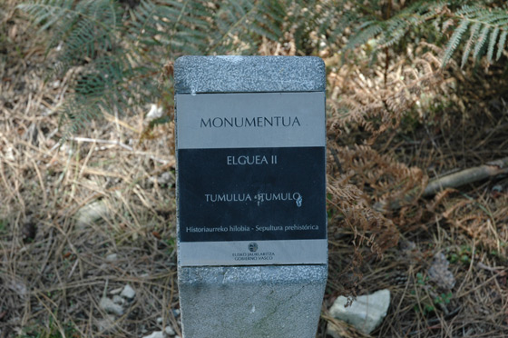 Signal du tumulus d'Elgea II