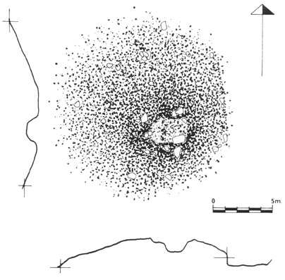 Sch�ma du tumulus d'Urtapotolueta II