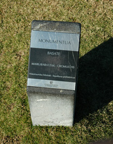 Basateko harrespilaren mugarria