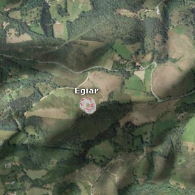 Egiarko harrespilaren satelitearen ikusmena