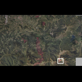 Oiartzungo satelitearen ikusmen orokorra