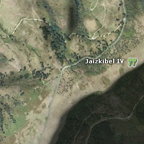 Jaizkibel IV trikuharriko satelitearen ikusmena