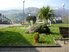 Zona del enterramiento, cementerio de Asteasu.