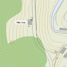 Localizaci�n de la fosa (Servicio de Catastro Diputaci�n Foral de Gipuzkoa).