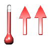 Temperaturas en acusado ascenso: ascenso t&eacute;rmico mayor de 4 &ordm;C