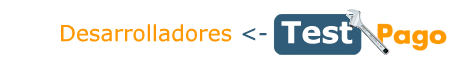 Desarrolladores - Testpago