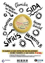 Cartel de la campaña contra el SIDA de 2008