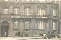 Sede del Gobierno Vasco del Palacio n�mero 11 de la c�ntrica calle Rue Marceau
