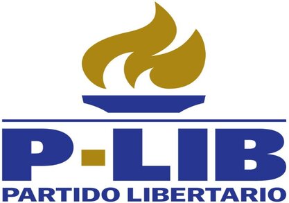 Logotipo de la formación electoral PARTIDO LIBERTARIO-ALDERDI LIBERTARIOA (P-LIB)