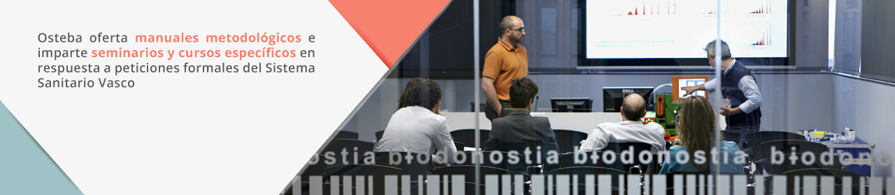 Manuales metodológicos y seminarios y cursos específicos