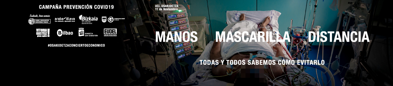 Manos, mascarilla, distancia. Todas y todos sabemos cómo evitarlo