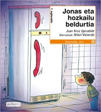 Jonas eta hozkailu beldurtia - Portada