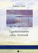 Egunsentiaren esku izoztuak - portada