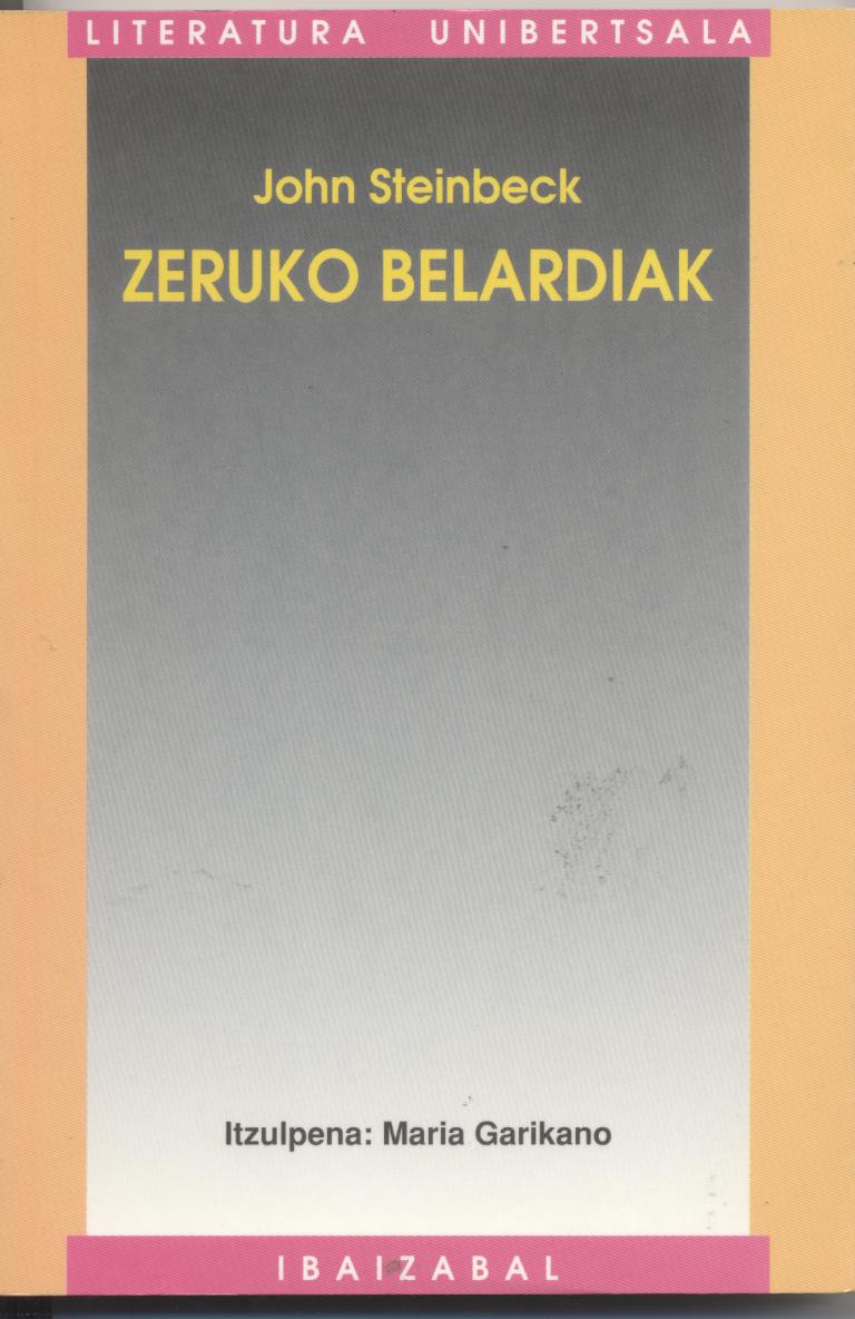 John Steinbeck Zeruko Belardiak