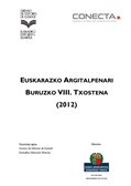Informe Euskarazko argitalpenei buruzko txostena 2012