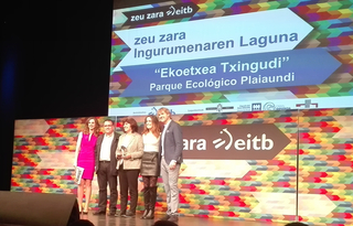 Elena Moreno y Jes�s Losada recogen el premio