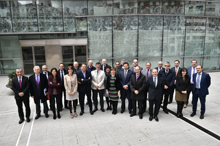 Foto: El Gobierno  Vasco con los centros tecnol�gicos y CICs de Eusakdi.